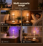 Govexila Waterproof Shower Lamp Light Outdoor Floor Lamps Rechargeable LED