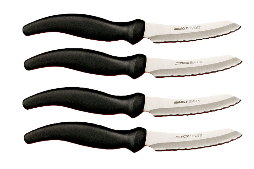 Miracle Blade III 4-Pc Steak Knife Set