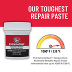 J-B Weld 37901 ExtremeHeat High Temperature Resistant Metallic Paste - 3 oz