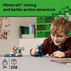LEGO Minecraft The Warden Encounter Kids Toy - Collectible Building Set for Boys and Girls 7+- with Silent Ranger Minifigure - Great Birthday Gift for Gamers and Kids Who Love Minecraft Toys - 21274