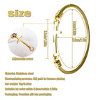 DS Cross Bracelet for Women Gold Bible Verse Stainless Steel Faith Jewelry