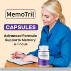 (2 Pack) Memotril Capsules - Official Memo Tril Advanced Brain Health Supplement Support Pills, All Natural Formula Memotril Vitamins For Overall Health & Wellness Reviews, 120 Capsules For 2 Months