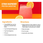 Isopure Clear Whey Isolate Protein Powder, Lactose Free, Gluten Free, Naturally Flavored, Citrus Lemonade, 20g Protein Per Serving, 1.9 Lb, 36 Servings (Packaging May Vary)