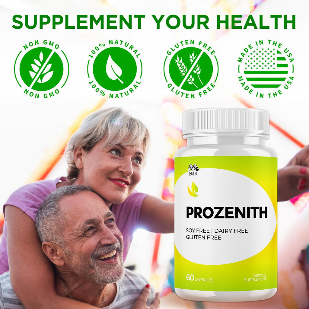 (3 Pack) Prozenith Capsules, Official Prozenith Supplement with All Natural Ingredients, Pro Zenith Advanced Formula Wellness Support Pills Maximum Strength Vitamin for Men and Women (180 Capsules)