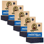 Dr. Squatch Natural Men’s Bar Soap - Cold Process Body Soap Bar with Natural Oils - Gifts for Men - Fresh Falls (5 oz, 5-Pack)