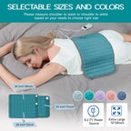 Electric Heating Pad for Back Pain Relief, Large Heating Pads for Body Muscle Pain Cramps Relief, 6 Heating & 4 Timer Setting, Machine Washable, Gift for Grandparents(17'' x 33'')