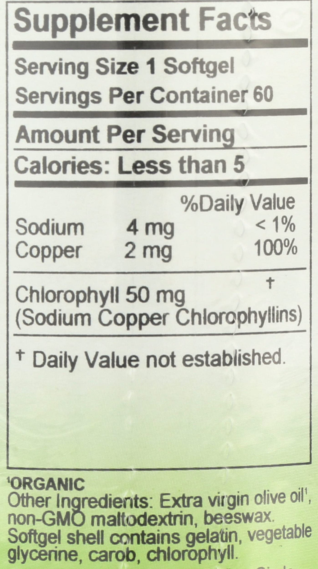 Herbs Etc. ChlorOxygen Chlorophyll Concentrate - Aids Healthy Blood Circulation - High-Altitude Environment Support - Energy Support - 60 Softgels (60 Servings)