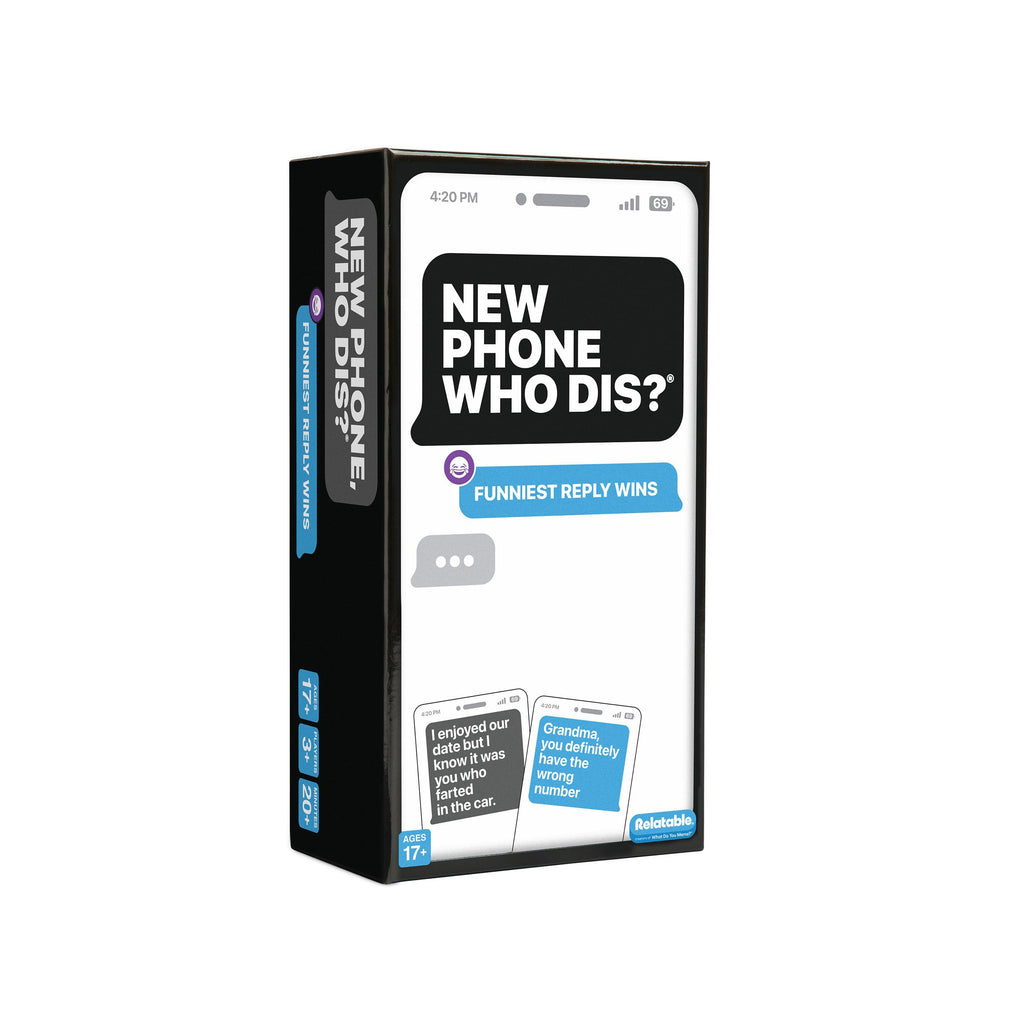 New Phone, Who Dis? Offline Text Message Party Game by Relatable