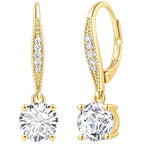 Cossa Dangle Earrings for Women Gold Earrings for Women
