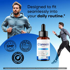 (3 Pack) Clarexin Liquid Drops - Official Clarexin Oral Liquid Advanced Premium Formula with All Natural Ingredients, Maximum Strength for Wellness & Overall Health Support, 3 Bottles for 3 Months