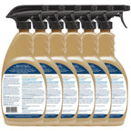 MicroGold Multi-Action Disinfectant Antimicrobial Spray Tested and Proven Effective to Kill the COVID-19 Virus, Kills 99.9% of Viruses and Bacteria, 24 Fluid Ounces, 6 Pack, Packaging May Vary