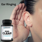 Empower Health Labs Ring Clear All-Natural Ear Buzz Relief Formula for Lasting Relief from Incessant Ear Buzzing - 30-Day Supply