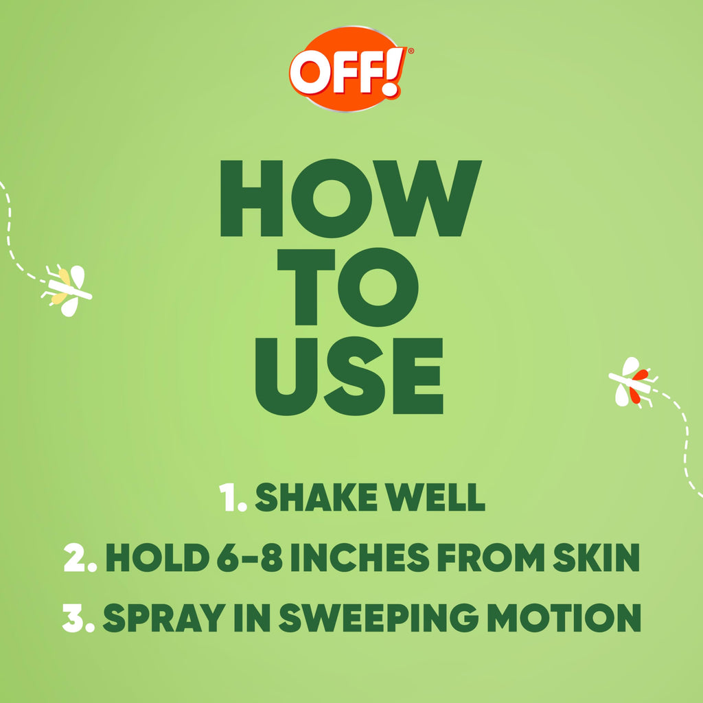 OFF! Deep Woods Insect Repellent Aerosol, Dry, Non-Greasy Formula, Bug Spray with Long Lasting Protection from Mosquitoes, 4 Oz, 4 Count