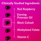 Amy Suzanne Hormone Balance Gummies for Women - Hormone Harmony for Mood, Energy, Bloating - Hormonal PMS, Perimenopause & Menopause Support - Red Raspberry Leaf & Black Cohosh - 60 Gummy Supplements