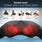 Mo Cuishle Shiatsu Back Shoulder and Neck Massager with Heat, Electric Deep Tissue 4D Kneading Massage, Best Gifts for Women Men Mom Dad, Fathers Day, Mothers Day, Christmas Gifts