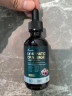 21-in-1 Lymphatic Drainage Drops for Liposomal, Immune & Lymph System Support Supplement for Women & Men with Echinacea, Dandelion, Burdock, Bromelain, Calendula, Turmeric & More, 4 Pack