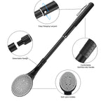 Back Scrubber Anti Slip for Shower, 25.7” Telescopic Back Bath Brush for Shower, Back Scrubber, Exfoliation and Improved Skin Health for Elderly with Limited Arm Movement, Disabled