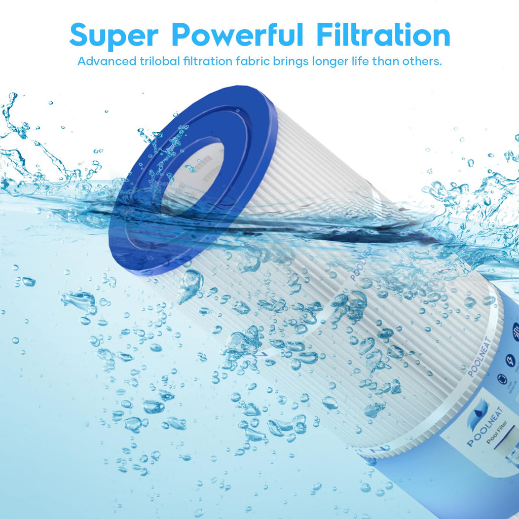 CCP420 Pool Filter Cartridges Replacement for PCC105,FC-1977,PCC105-PAK4,C-7471,178584,FC-6470,R173576,Ultral-A6,817-0106,Clean＆Clear Plus 420,105Sq.ft,4 Pack