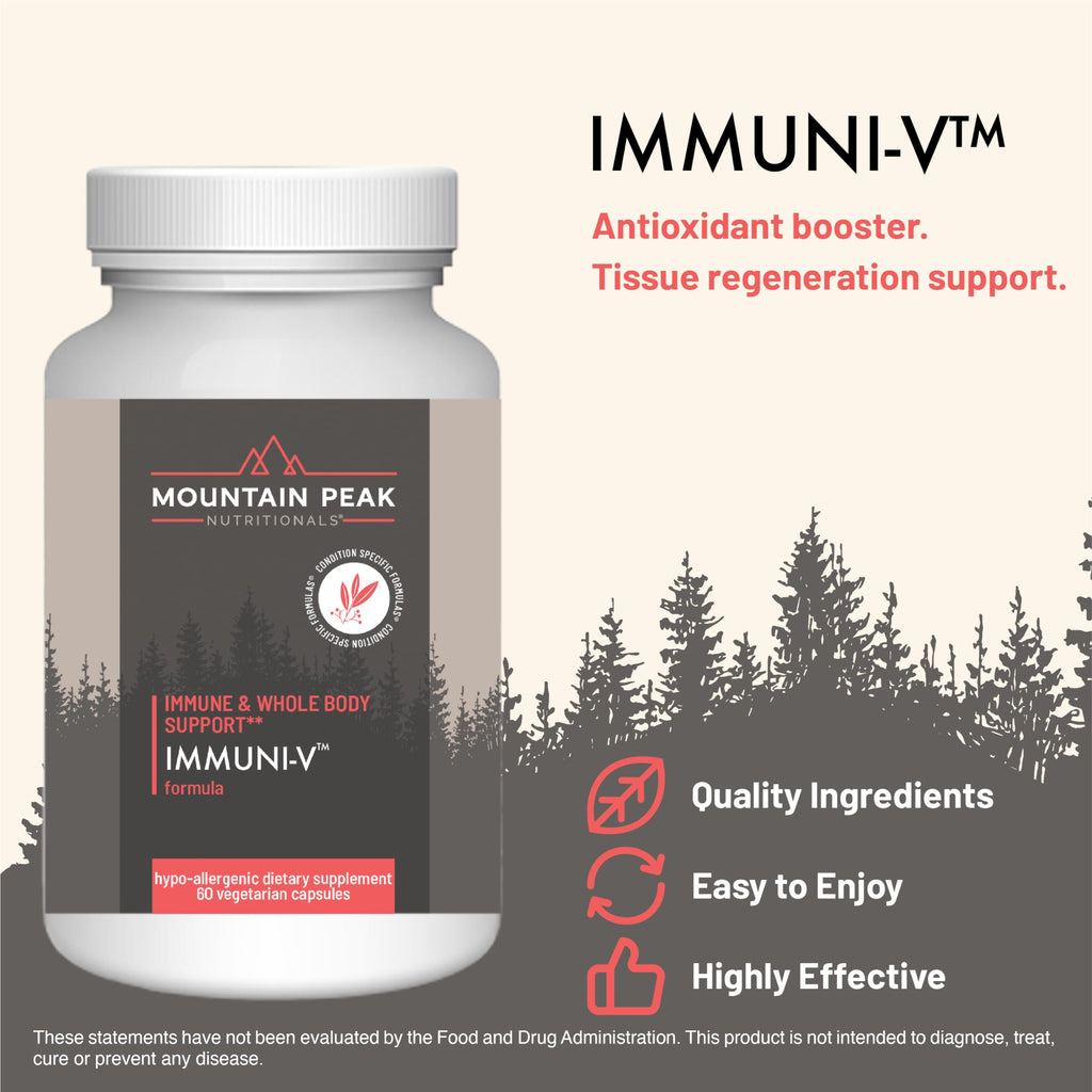 Mountain Peak Nutritionals Immuni-V Humic Acid Olive Elderberry 60ct