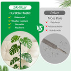 DRAINJH Monstera Plant Support Stakes, 30 Pcs Stackable Plant Support Stakes Sticks Poles for Indoor & Outdoor Plants, Climbing and Potted Plants, Stem Supports, Pothos