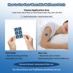 Kaeruw Sleep Patches for Adults with Magnesium and Sour Cherry Extract - Plant-Based Sleep Aid - Easy to use Suitable for Both Men and Women-1 Box 60 Count-Sleep 02