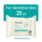 Aveeno Daily Travel Essentials Gift Set with Daily Moisturizing Lotion, Daily Moisturizing Body Wash, Calm + Restore Makeup Removing Wipes, & Calm + Restore Oat Gel Moisturizer, 4 items