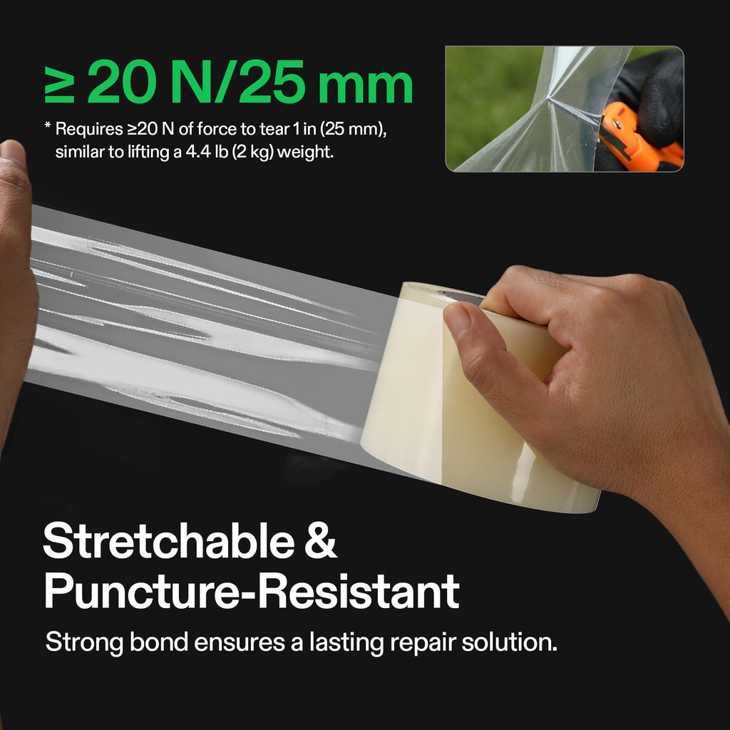 VIVOSUN Greenhouse Repair Tape, 6.3 mil 3" x 108' Heavy Duty Plastic Tape