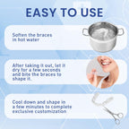 EVSEMO Anti Grinding Guard for Clenching Teeth at Night, Mouth Guard for Grinding Teeth at Night, Teeth Grinding Mouthguards for Sleeping, Comfortable Grinding Guard for Adults