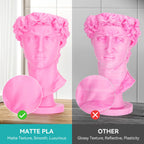 SUNLU 2KG Bundle PLA Matte 1.75mm, Matte Surface 3D Printer Filament