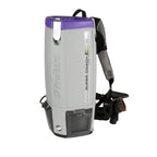 ProTeam Super Coach Pro 10 Backpack Vacuum Commercial with 2 Piece Wand Tool Kit, 10 Quart, Corded,107304