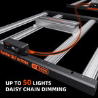 Spider Farmer SE3000 LED Grow Light 300W, Osram Red & App Controlled