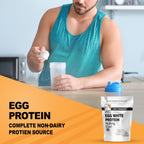 It's Just! - Egg White Protein Powder, Made in USA, Dried Egg Whites (Unflavored, 3lb)