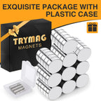 TRYMAG Small Strong Magnets, 8x3mm Rare Earth Magnet, 120Pcs