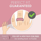 ThunderFit Silicone Wedding Bands for Women, Breathable Printed Design