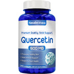 Quercetin 500mg Capsules | Vegan Friendly Quercetin Dihydrate High Potency Antioxidant Supplement for Skin Heart and Immune Support | Gluten-Free | Made in the USA in GMP Facilities (200 Servings)