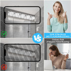 Ralbay 6-Pack Dimmable G9 LED Bulbs 9W 6000K White Light, 900LM Ultra Bright Creates Cozy Warm Glow, Wide Dimmer Compatible for Bedroom Living Room Lamp