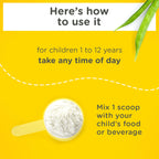 Zarbee’s Children’s Regularity Support Prebiotic Fiber Powder, Flavorless, Sugar Free, Gluten-Free, Daily Fiber Supplement for Kids & Toddlers 1 to 12 Years, 5.82 oz
