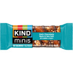 KIND Mini Snack Bars Variety Pack, Gluten Free, Low Sugar, Low Calorie Snacks, Dark Chocolate Nuts & Sea Salt, Peanut Butter Dark Chocolate, Caramel Almond & Sea Salt, 30 Count