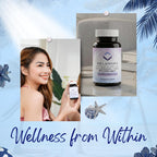Relumins Advance White Active Glutathione Complex - Max Dose 900mg Glutathione with 6X Boosters, ALA & NAC - Summer Glow Wellness Anti-Aging Skin Supplement - 60 Capsules (30 Servings)