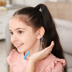 BBTO 4 Pcs Hearing Aid Clips Adjustable Lanyard Holder Anti-loss Portable Protector Rope for Seniors Adults