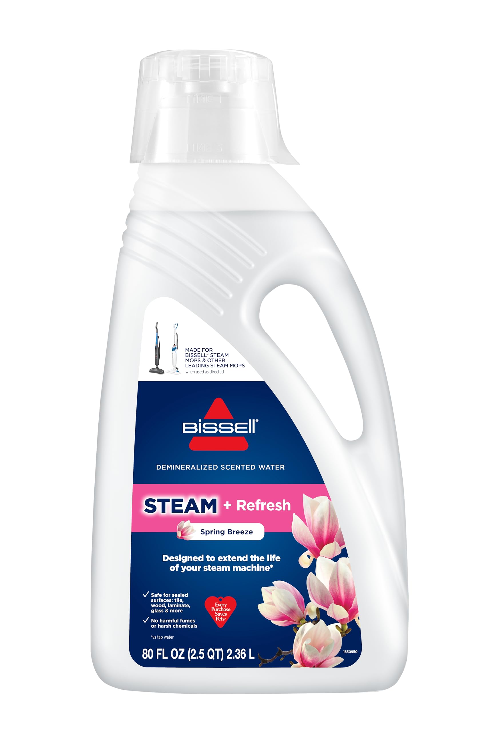 Bissell Spring Breeze Steam Water 80oz