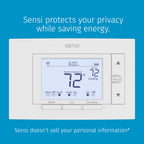 Emerson Sensi Wi-Fi Smart Thermostat for Smart Home, DIY, Works With Alexa, Energy Star Certified, ST55