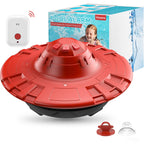 Pool Alarm, Floating Pool Safety Alarms for Inground & Above Ground Pools – Loud 110dB Alert, Adjustable Sensitivity, Protection for Kids & Pets (Red+Black)