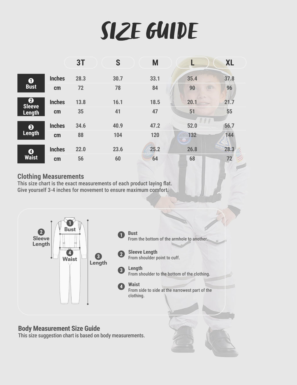 Spooktacular Creations White Astronaut Costume with Helmet, Space Suit for Toddler with Movable Visor, Kids Astronaut Halloween Costume for Cosplay, Party Favor Supplies (Small, 5-7 yrs)