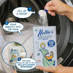 Nellie’s Laundry Soda 125 Loads – Laundry Powder Detergent – 4 Ingredients – No Residue – HE & Septic Safe – Made in Canada