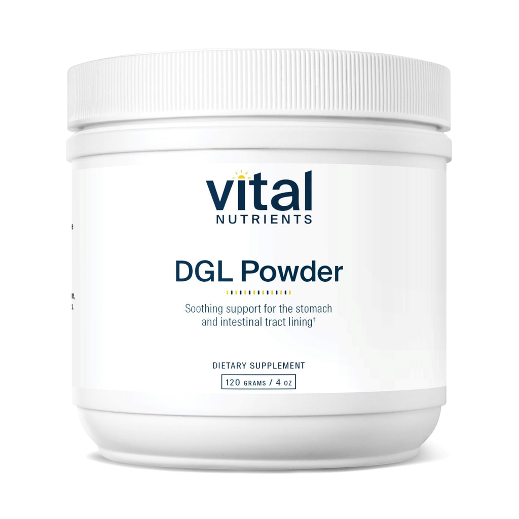Vital Nutrients DGL Powder - Vegan DGL Licorice Root Extract to Support Healthy Stomach Lining and Digestive Tract* - Gluten, Dairy, Soy Free - Non-GMO - 120g