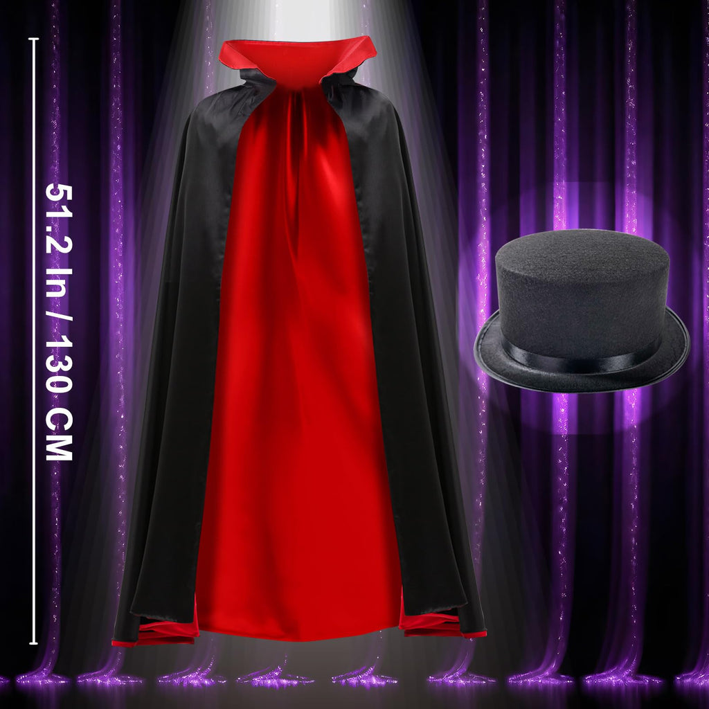 PATIFEED Kids Magic Kit with Magician Costume, Hat, Wand
