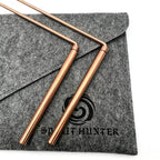 Spirit Hunter 99.9% Copper Dowsing Rod - Divining Rods 2PCS with Bag