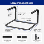 L1 Stand Assist Rail for Couch, Chair Stand Assist Aid for Elderly, Elderly Assistance Products, Disabled, Senior Mobility Aids Adjustable Safety Grab Bar for Sit, Stand, Couch Cane