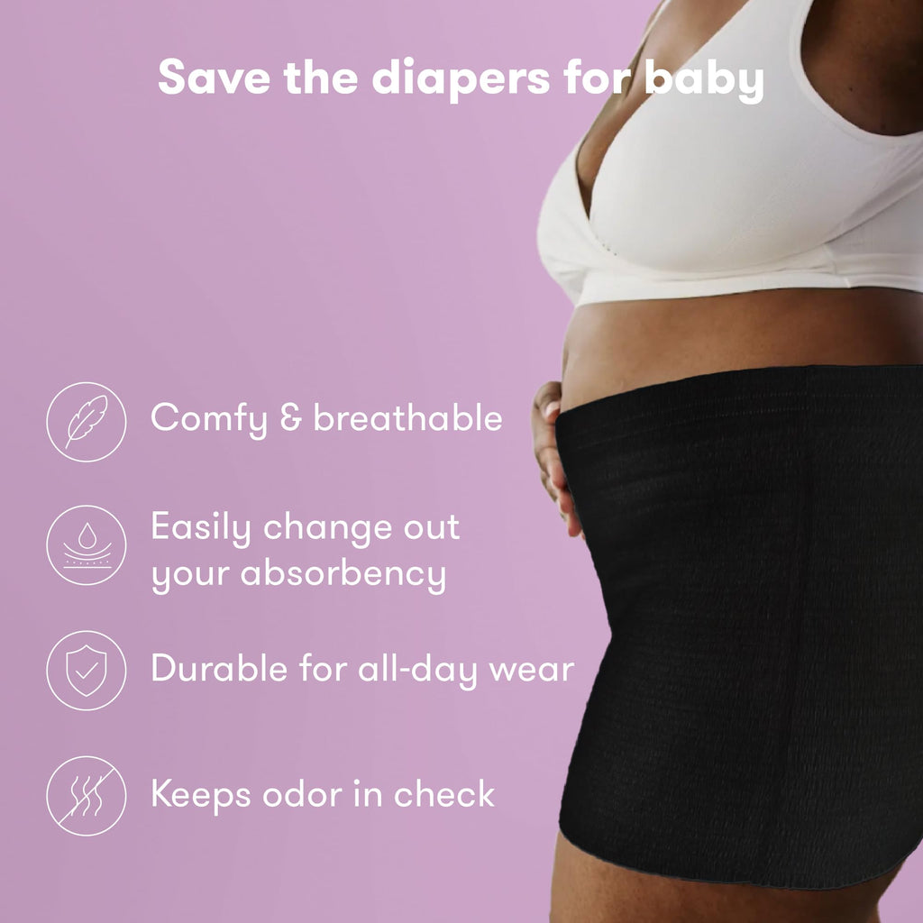 Frida 8pc Postpartum Underwear, Disposable Boyshort Panties, Essentials